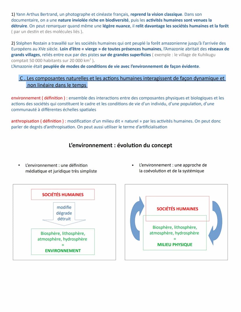 Thème 2 : L'environnement, entre exploitation et protection : un enjeu planétaire
Introduction : au thème 2
Introduction : définition et typ