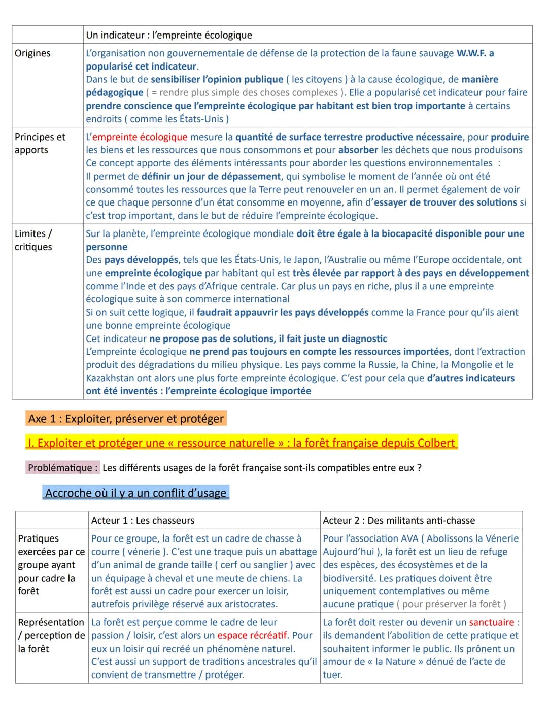 Thème 2 : L'environnement, entre exploitation et protection : un enjeu planétaire
Introduction : au thème 2
Introduction : définition et typ