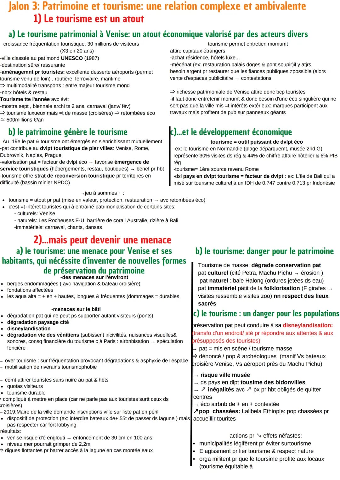 Découvre le Patrimoine : Fiche et Cours PDF