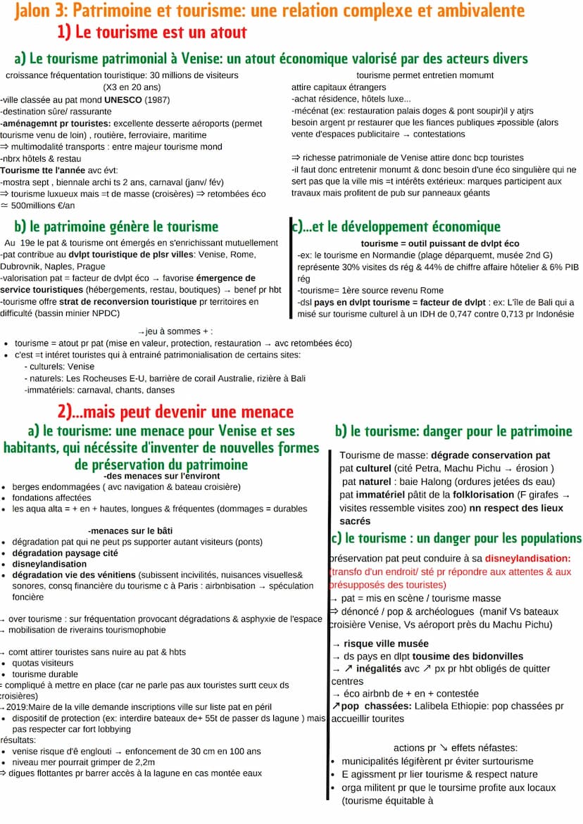 HGGSP
Thème 2: identifier, protéger et
valoriser le patrimoine
Intro: I) Du patrimoine familial au patrimoine collectif: évolution d'un conc