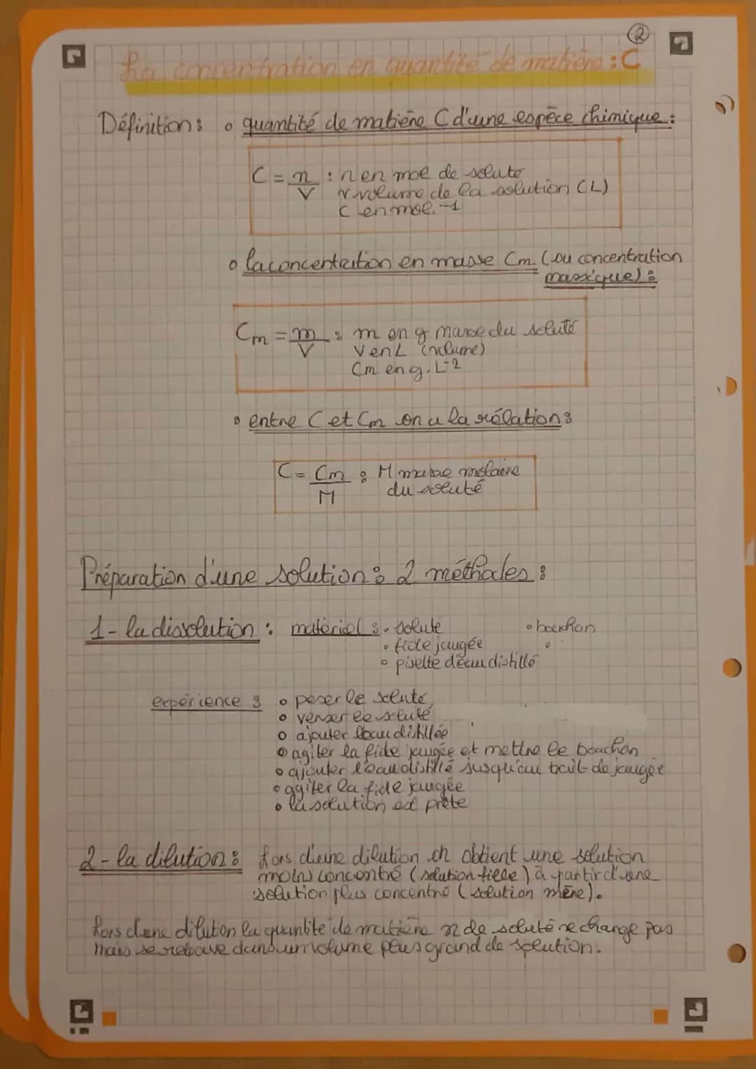 La Mole
Définition: Lorsque von veut compter le nombre d'entités chimiques présentes.
dans un échantillon, on utilise line unité plus adapté