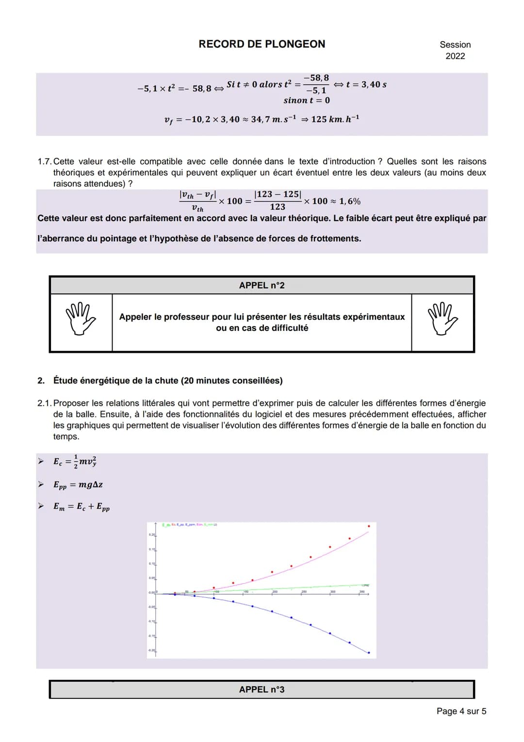 
<h2 id="recorddeplongeon">RECORD DE PLONGEON</h2>
<h3 id="baccalauratgnral">BACCALAURÉAT GÉNÉRAL</h3>
<h4 id="preuvepratiquedelenseignement