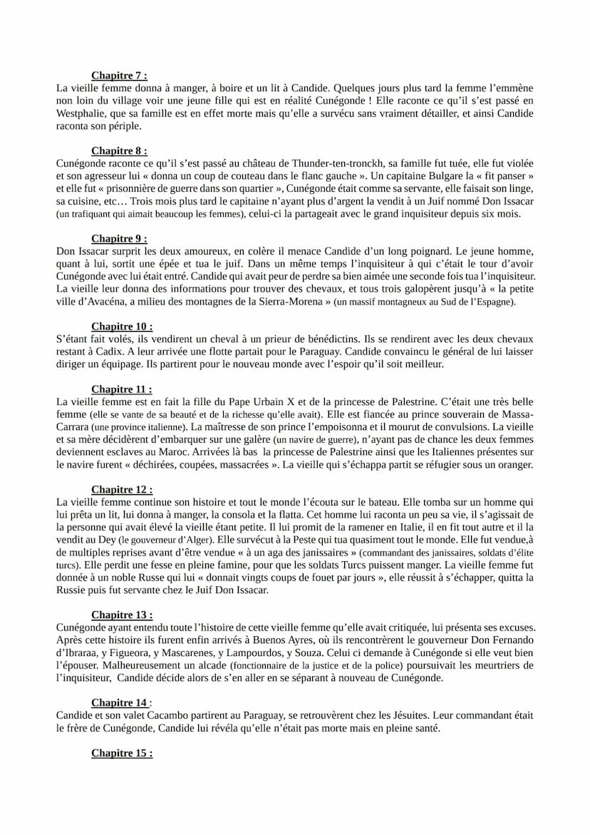 Noa Quaillet
Fiche de lecture de Candide, Voltaire
Voltaire de son vrai nom François-Marie Arouet est né le 21 novembre 1694. Il est poète, 