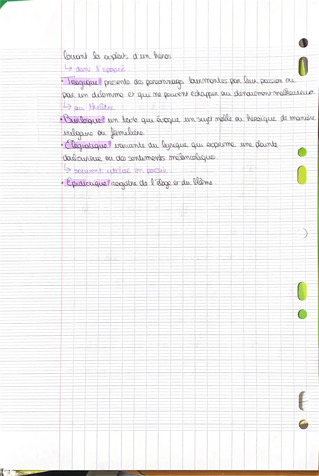 C
REGISTRES
B
Registre est la tonalité d'un texte, ce qu'il
exprime, c'est son ambiance. Il permet a identifier
les
enjeux et la nature d'un