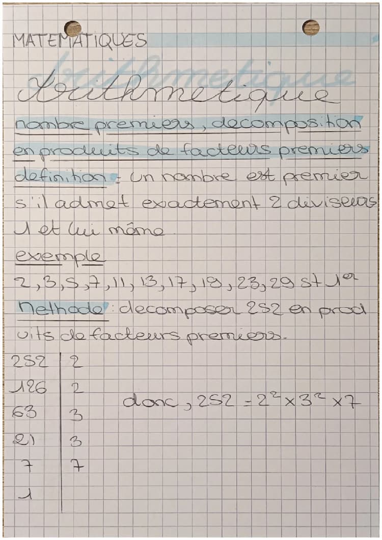 Know arithmétique, PPCM, PGCD thumbnail