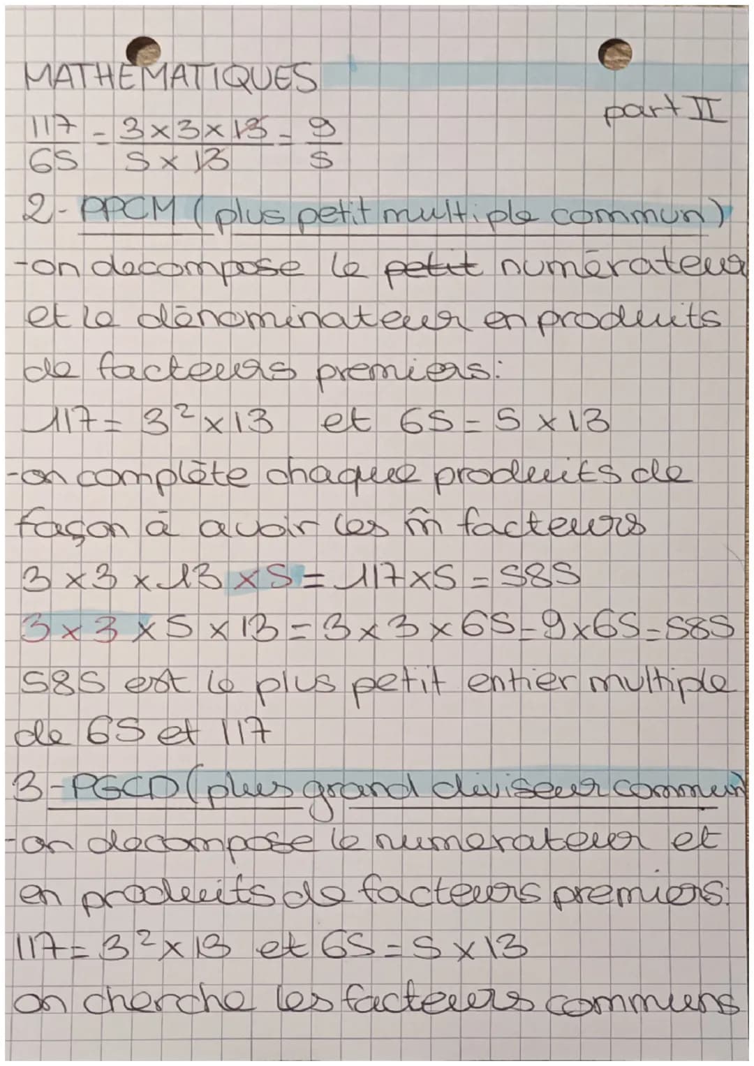 MATEMATIQUES
buthmetique
nombre premiers, decomposition
en produits de facteurs premiers
definition: un nombre est premier
s'il admet exacte