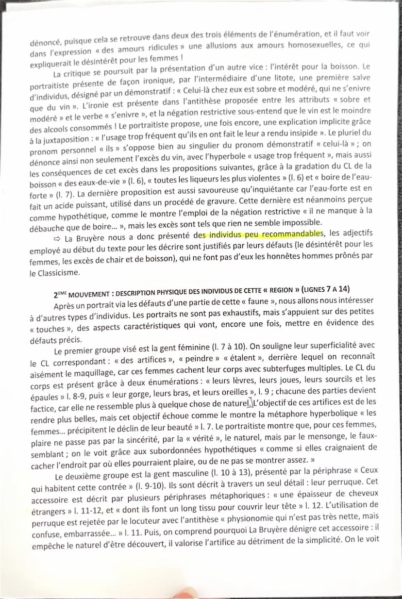 Lecture linéaire n°11: La Bruyère, « De la cour » remarque 74 (Les Caractères, 1696)
Jean de La Bruyère (1645-1696) est un auteur emblématiq