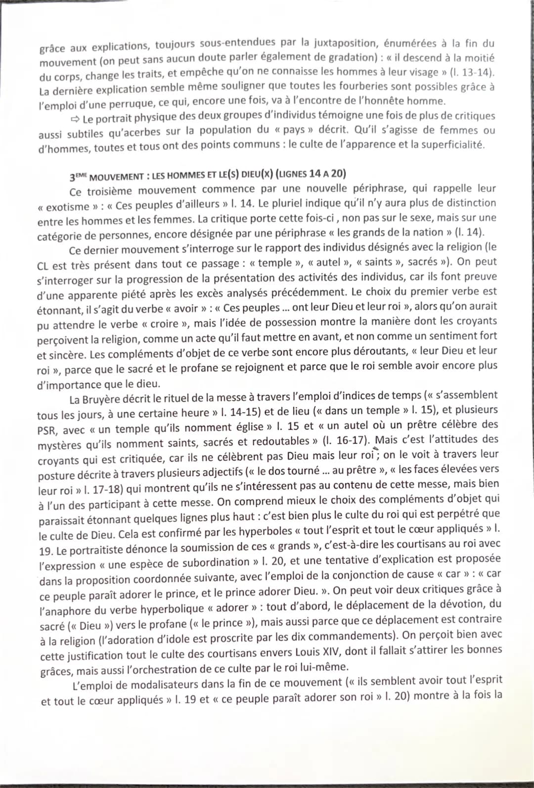 Lecture linéaire n°11: La Bruyère, « De la cour » remarque 74 (Les Caractères, 1696)
Jean de La Bruyère (1645-1696) est un auteur emblématiq