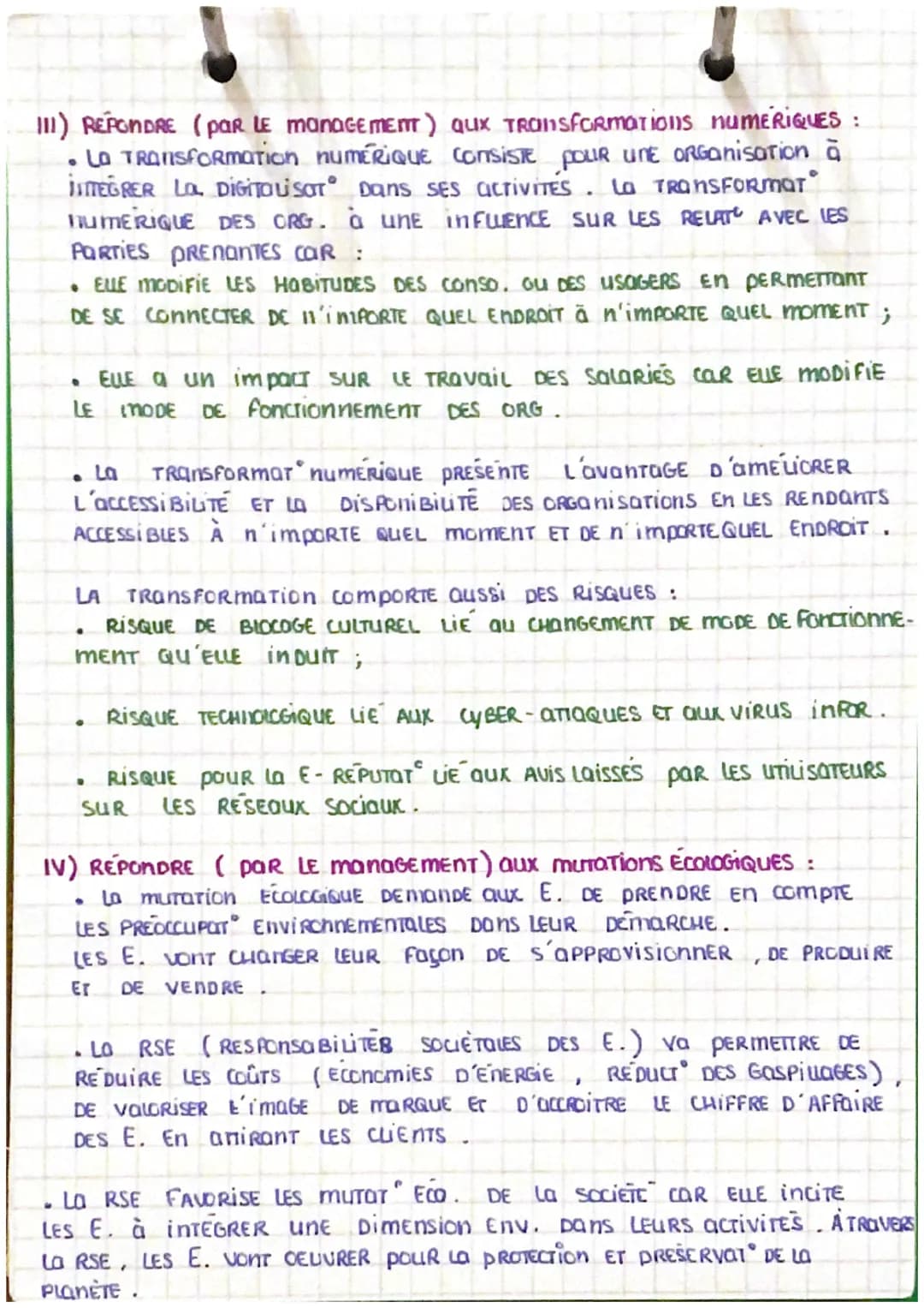 1) EnvisaGER L'Environnement Dans un ÉCOSYSTÈME :
. PARTIES PRENANTES INTERNES SONT CONSTITUE POR L'ENSEMBLE DES ACTEURS
SITUÉS AU sein DE L