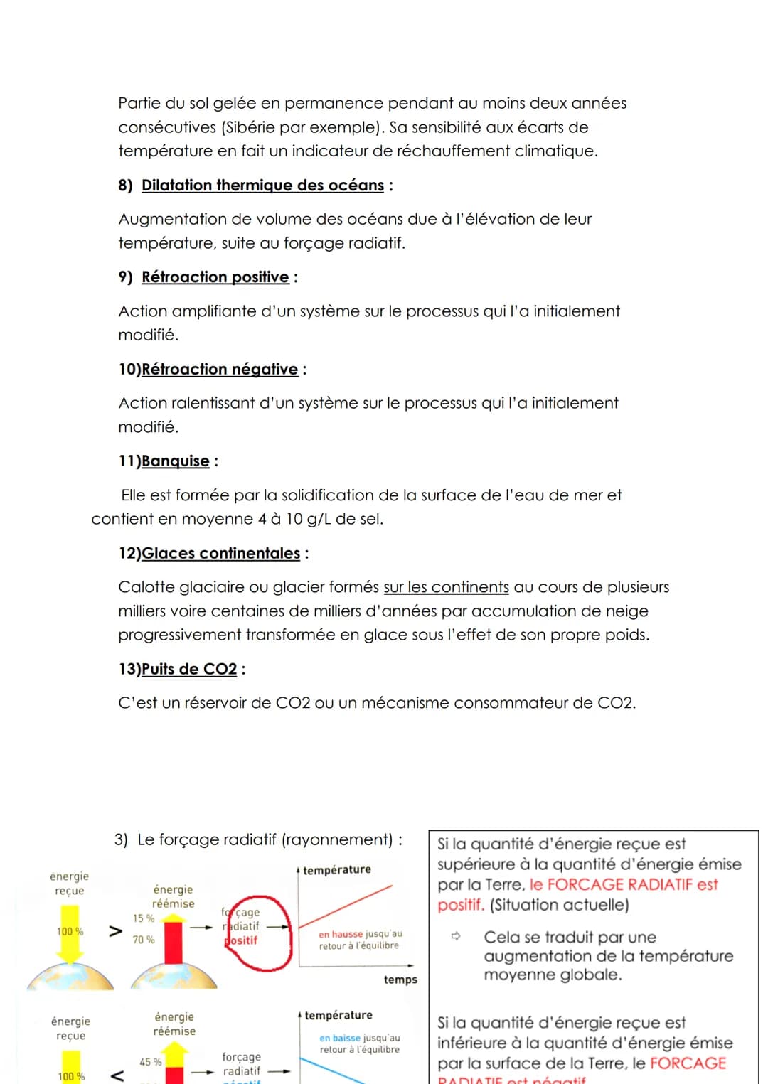 CHAPITRE 2: LA COMPLEXITE DY SYSTEME CLIMATIQUE
Comment expliquer les variations climatiques actuelles ?
Comment on peut déterminer les vari