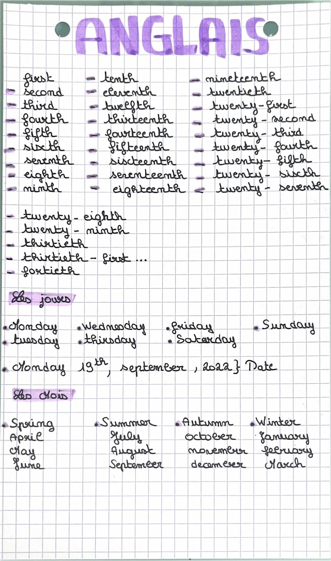 Ordinals in English: From 1 to 1000 - Fun Exercises and PDFs