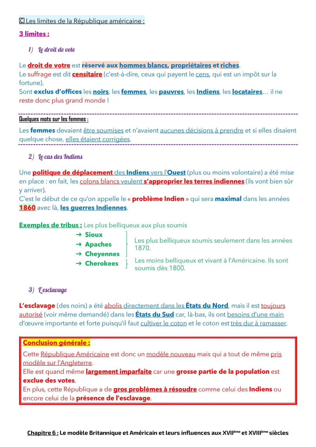 Chapitre 6: Le modèle Britannique et Américain et leurs influences aux XVIIème
et XVIIIème siècles
Après deux révolutions, le royaume Britan