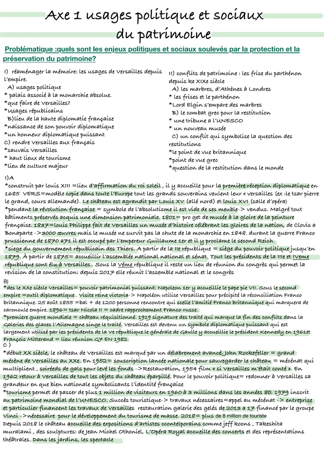 Intro sur le patrimoine
*definition historique
*pourquoi patrimonialiser
quels objets patromonialiser
* la construction du concept de patrim