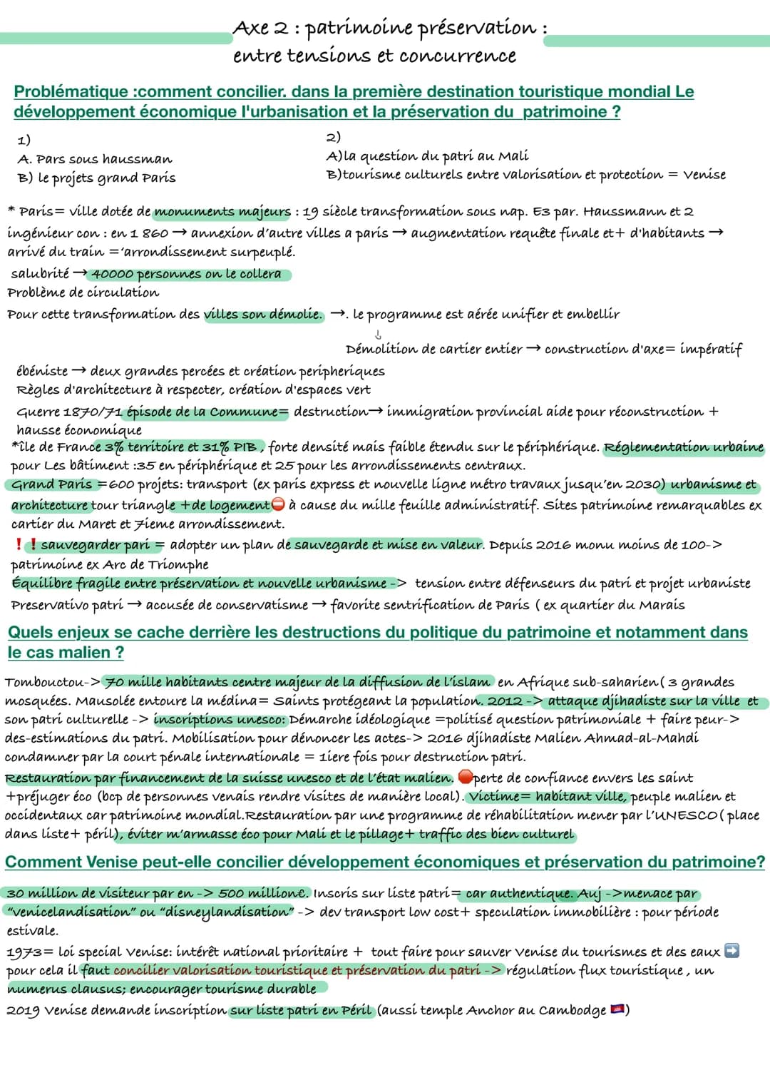 Intro sur le patrimoine
*definition historique
*pourquoi patrimonialiser
quels objets patromonialiser
* la construction du concept de patrim