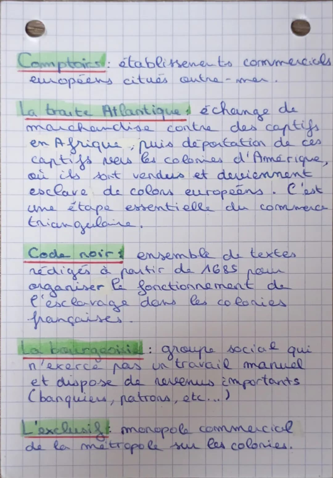 Histoice
Grands commerces, traites.
et esclavage au XVII´s.
Problématique : Comment l'Europe
exerce t-elle sa domination an
XVIIIe siècle ?
