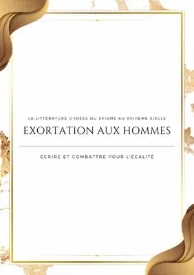 Know Lecture linéaire de « Exhortation aux hommes » par Olympe de gouges  thumbnail