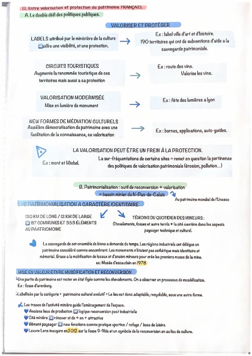 CHAPITRE CONCLUSIF:
LA FRANCE ET SON PATRIMOINE, ACTIONS MAJEUR
DE VALORISATION ET DE PROTECTION
2017: Macron crée la mission de sauvegarde 