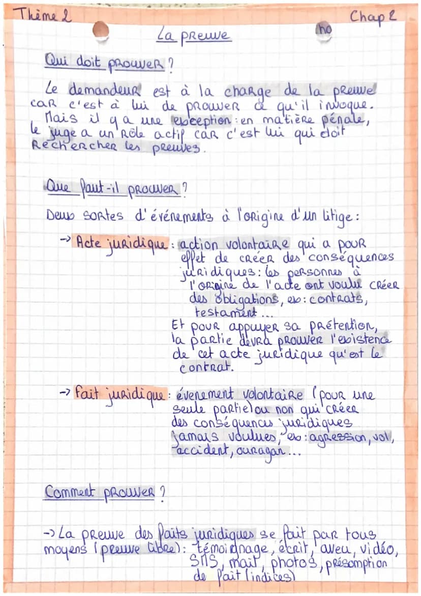Theme I
Comment le droit
permet-il de RégleR
мп
litige?
Sommaire:
- chapitre 1 -> Le litige.
- chapitre 2 -> La
preuve
-chapitre 3 - Le Reco