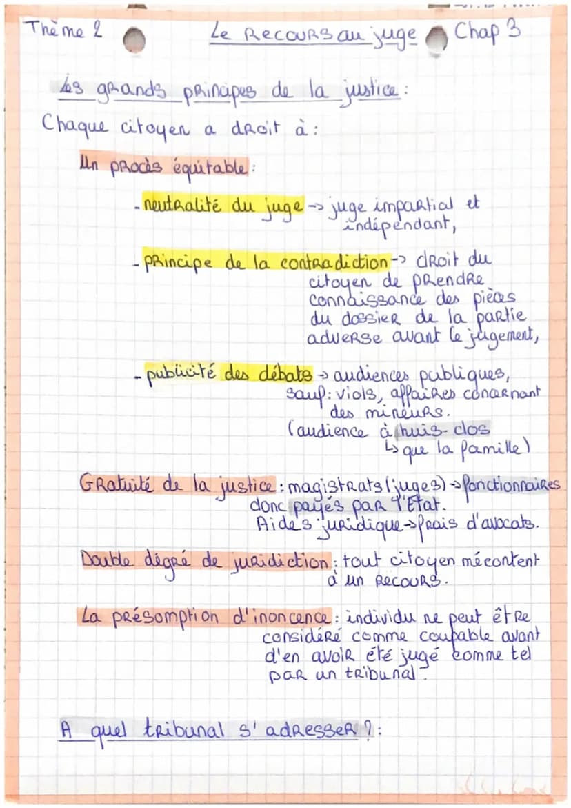 Theme I
Comment le droit
permet-il de RégleR
мп
litige?
Sommaire:
- chapitre 1 -> Le litige.
- chapitre 2 -> La
preuve
-chapitre 3 - Le Reco