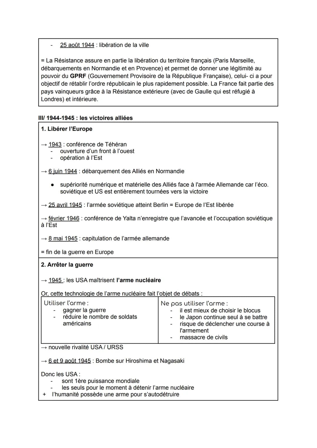 THÈME 1: FRAGILITÉS DES DÉMOCRATIES, TOTALITARISMES ET SECONDE
GUERRE MONDIALE (1929-1945)
CHAPITRE 3: La Seconde Guerre Mondiale (1939-1945
