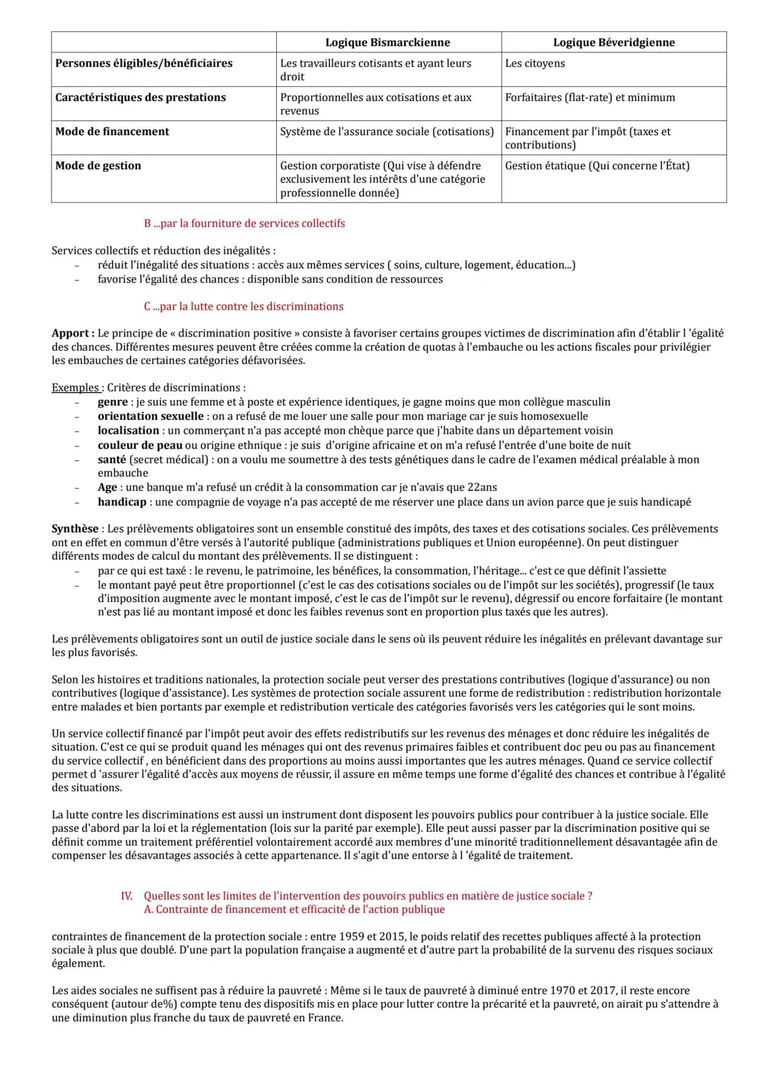 Regards croisés
Chapitre 4: Quelles inégalités sont compatibles avec les différentes conceptions de la justice sociale
Définitions :
Inégali