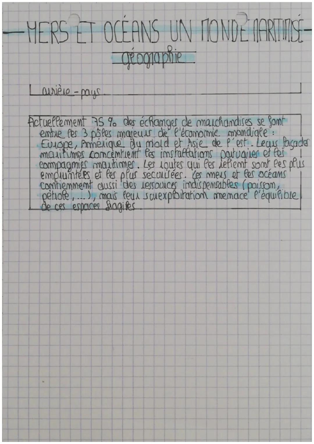 -MERSEP OCÉANS UN MONDE TARITIMISE-

geographie

comtemeur: pièce de dimension standardise destiné
au transport des marchandises industriell