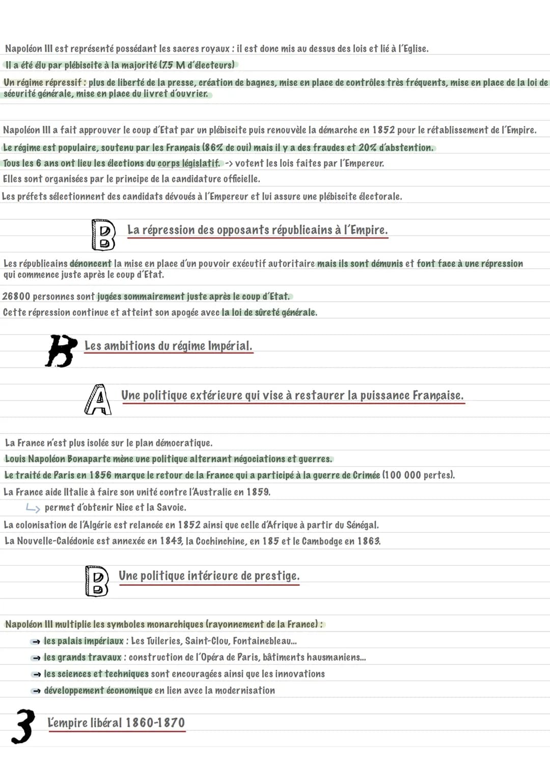 Sommaire
La difficile entrée dans l'âge démocratique : la deuxième république et le second empire.
Intro
Point de passage Lamartine
De la ré