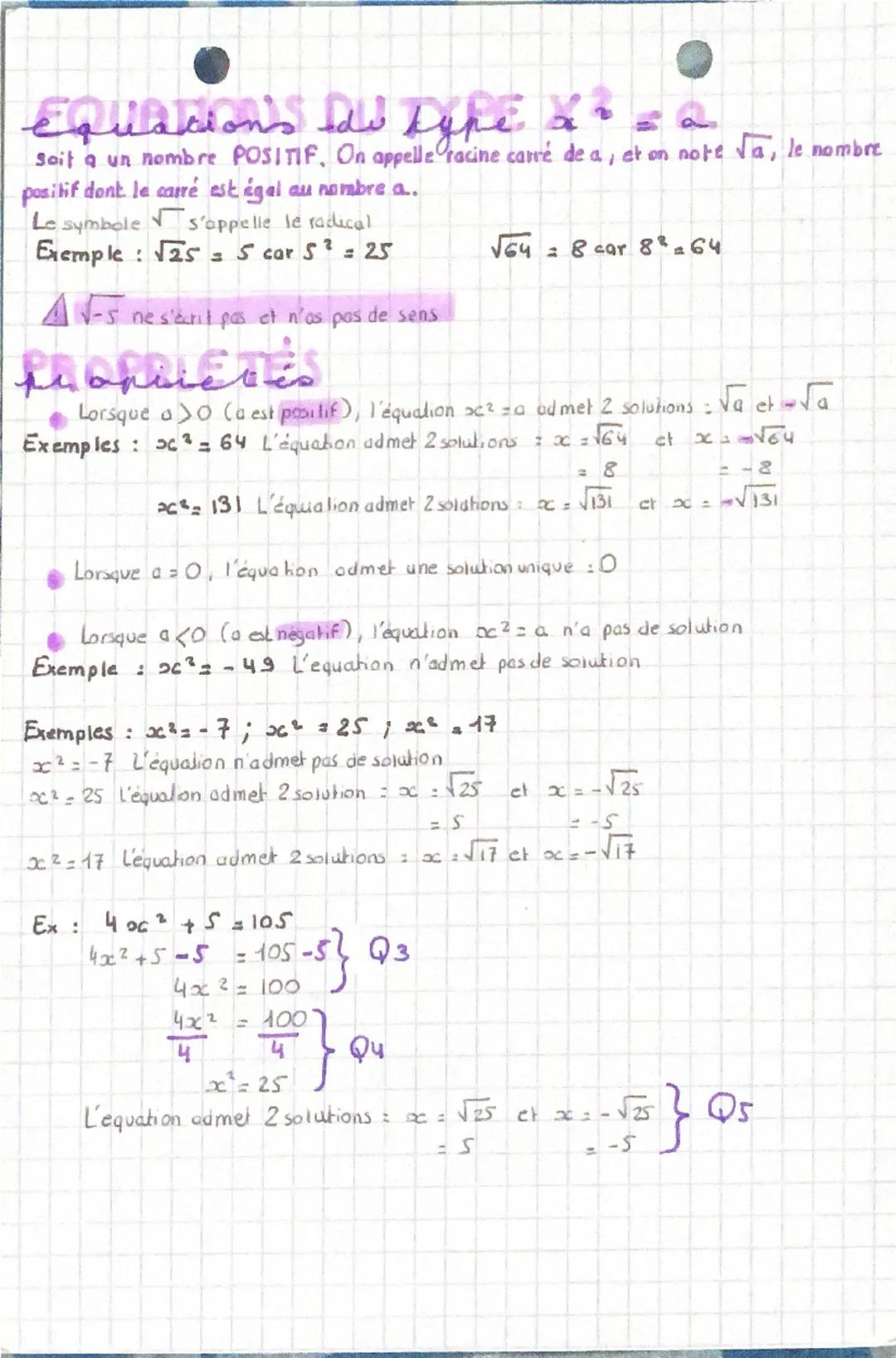 • Maths
Équations 10
REGLE 1
On ne change pas une égalité lorsqu'on
ajoute ou on soustrait un même nombre
à chacun de ses membre
x-11 = 8
x 