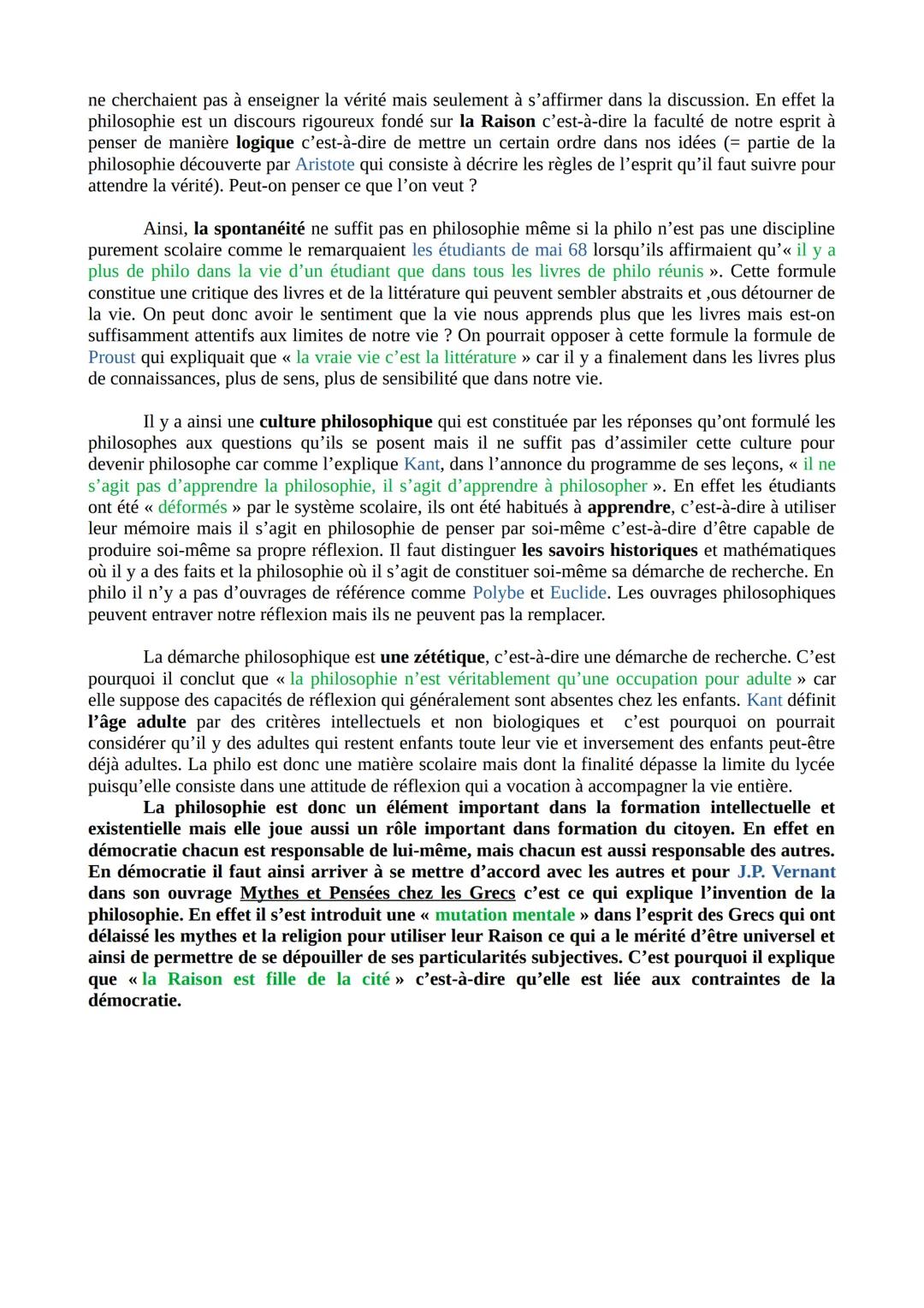 Qu'est ce que la philosophie ?
<< La philosophie est la discipline qui mène au bonheur par des raisonnements et des réflexions >>
Épicure
La