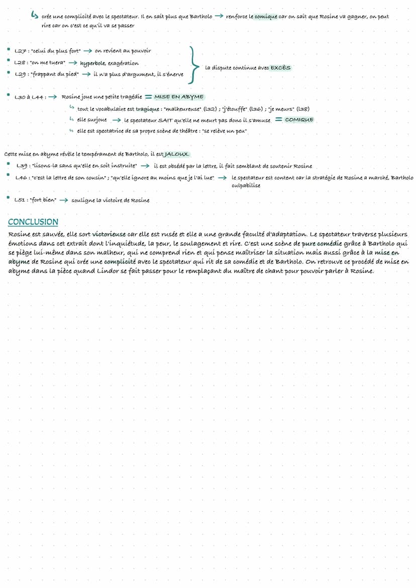 Analyse linéaire n°2
Le barbier de Séville, Baumarchais, extrait de la scène 15 de l'acte II
INTRODUCTION
Beaumarchais était un écrivain, dr