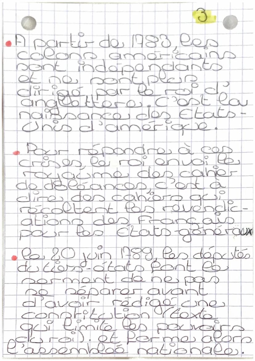 •HISTORE
la Révolution française
of l'empire
En 1789 les franças
connaient de multiples
Crises:
Une crise Une crise
cociale
économique
Hiver