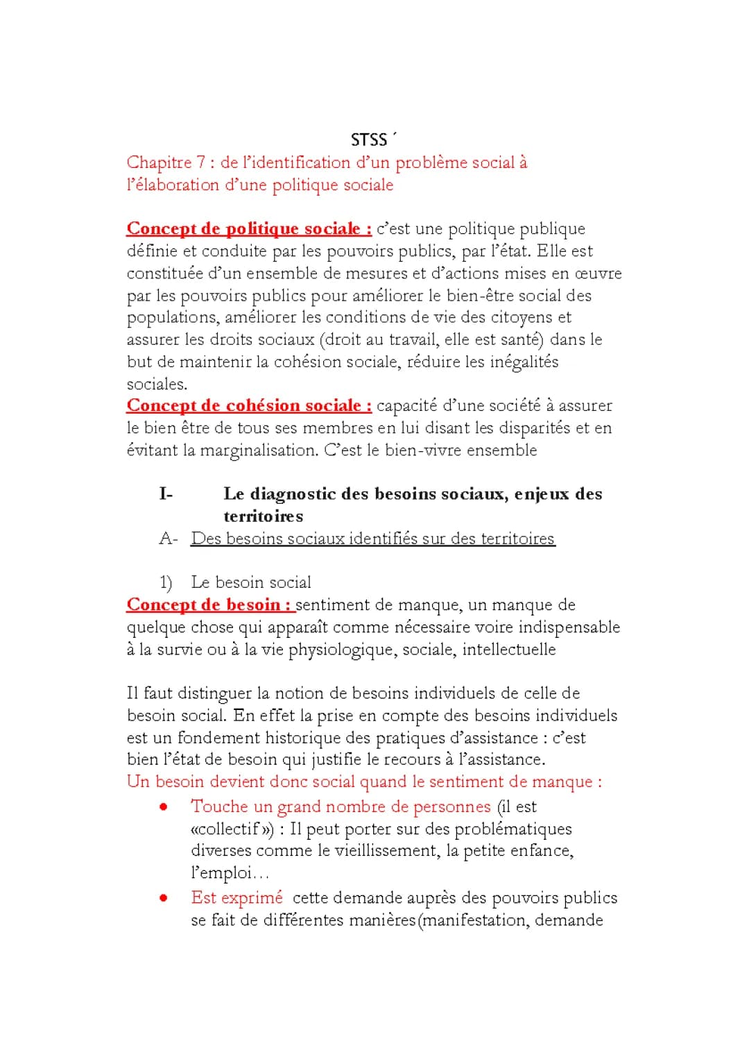 Tout Sur la Politique Sociale ST2S : Définitions, Acteurs et Cohésion Sociale