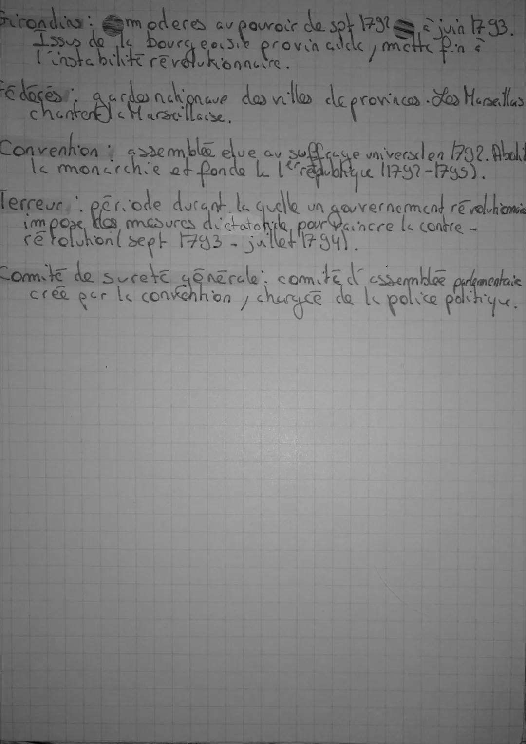 Pagel
La Revolution francaise!
lere.
1787 1788: crise financière, éco et social →gaffre financier.
guerre Indé pendance américaine.
1788 → L