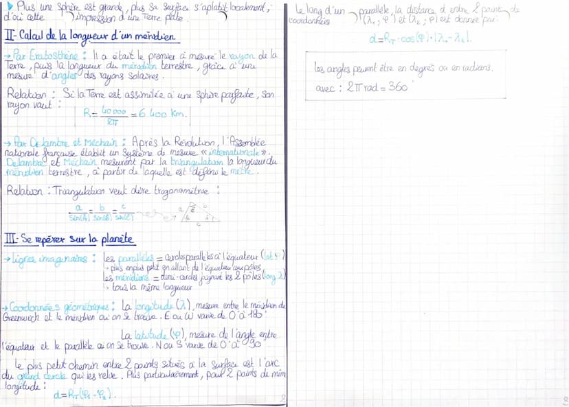 THEME 3
an seque
-LA FORME DE LA TERRE-
I-La Terre est sphérique
→ Defs : Croûte terrestre = partie superficielle et solide du
matéraux dont