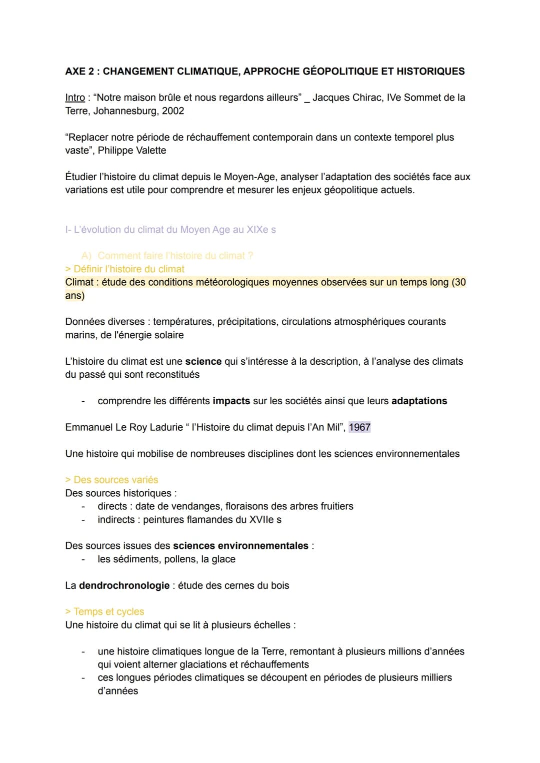 Thème 5 L'ENVIRONNEMENT, ENTRE EXPLOITATION ET PROTECTION: UN ENJEU
PLANÉTAIRE
Introduction :
Qu'est-ce que l'environnement ?
12 déc 2015: C