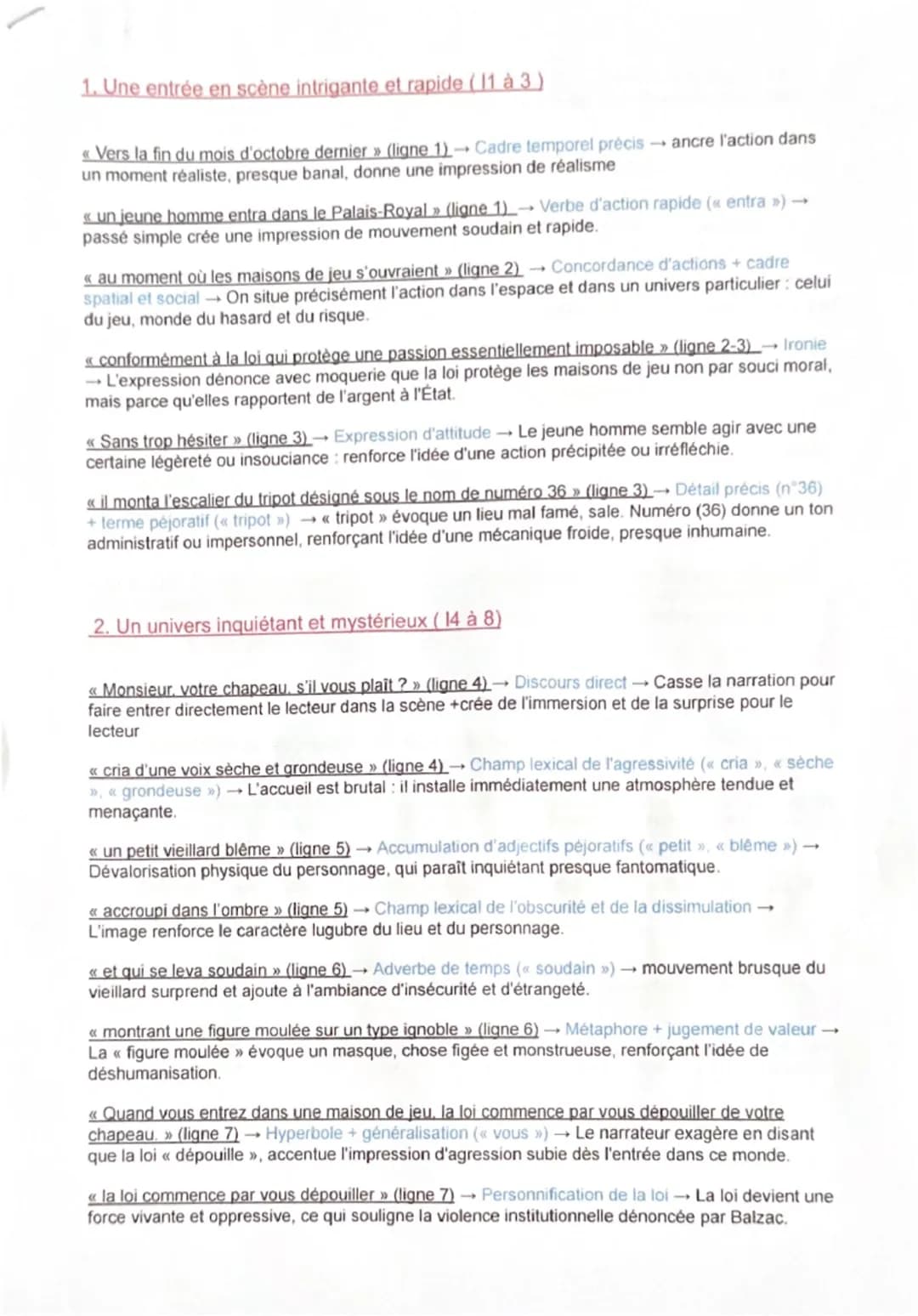 1. Une entrée en scène intrigante et rapide (11 à 3)

Vers la fin du mois d'octobre dernier (ligne 1)→ Cadre temporel précis → ancre l'actio