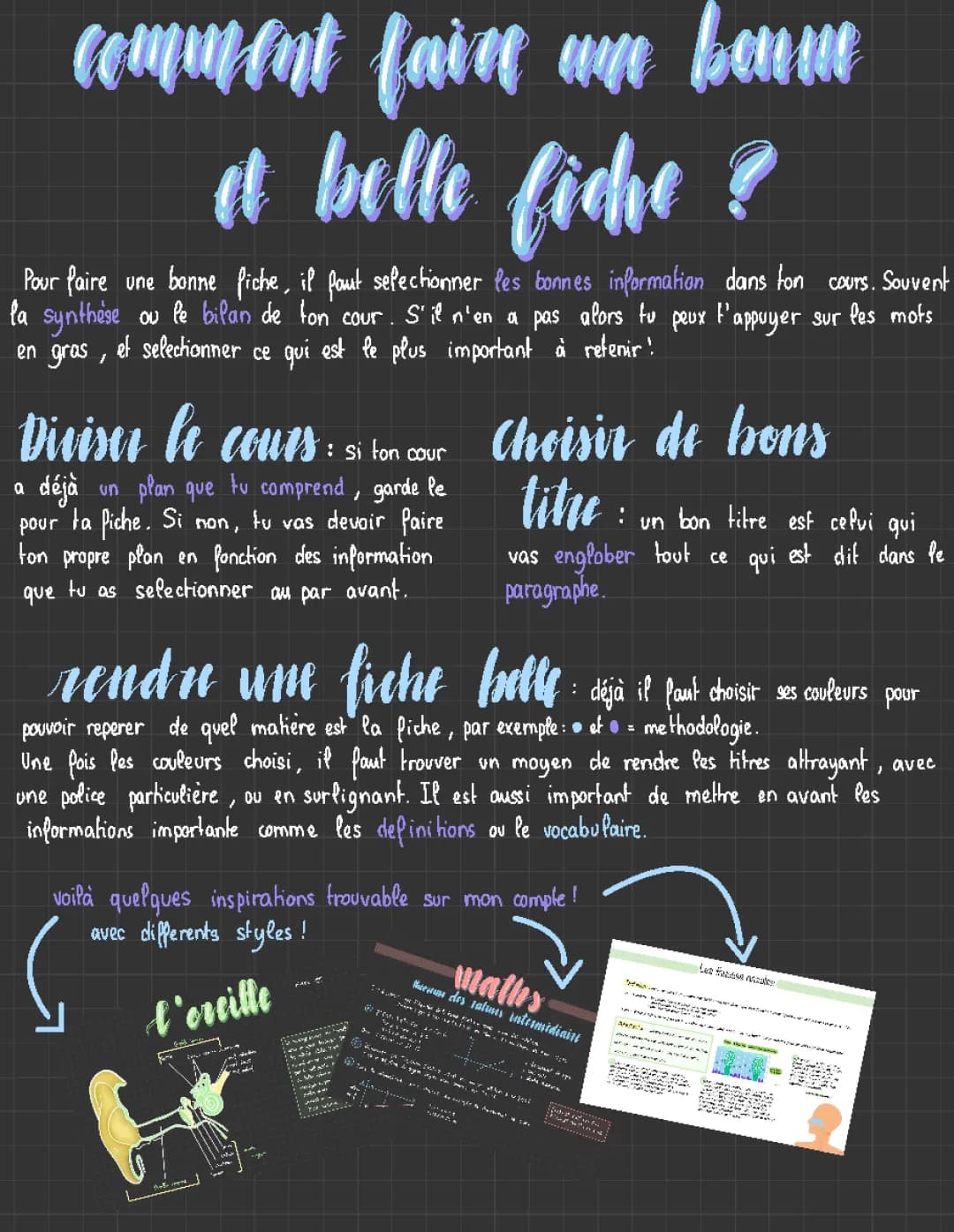 Comment faire des fiches de révision PDF et en ligne gratuits