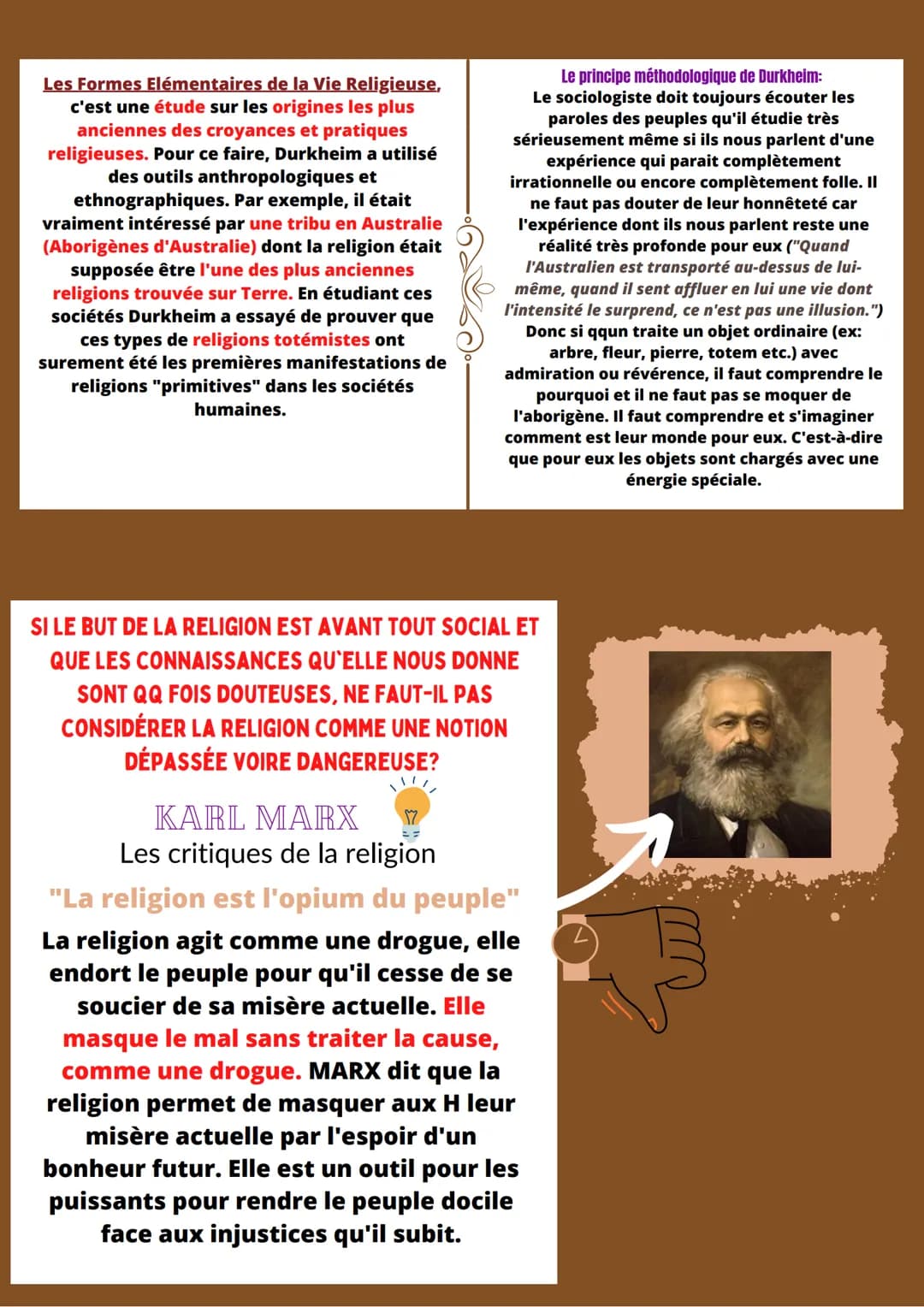 LA RELIGION
Le mot "religion" vient du latin "religare" qui désigne
Définition le lien. Elle est un principe et un ciment social et un
propr