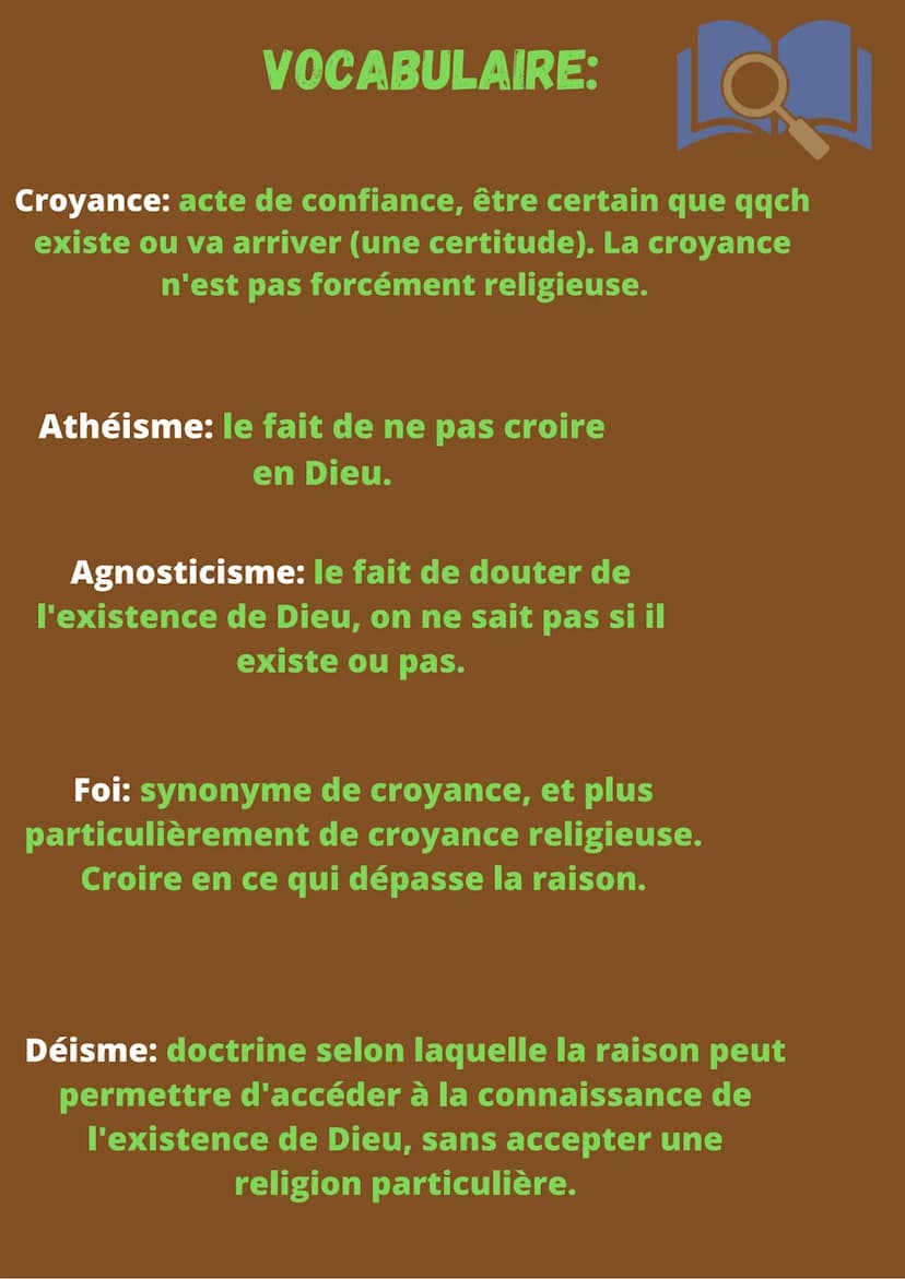 LA RELIGION
Le mot "religion" vient du latin "religare" qui désigne
Définition le lien. Elle est un principe et un ciment social et un
propr