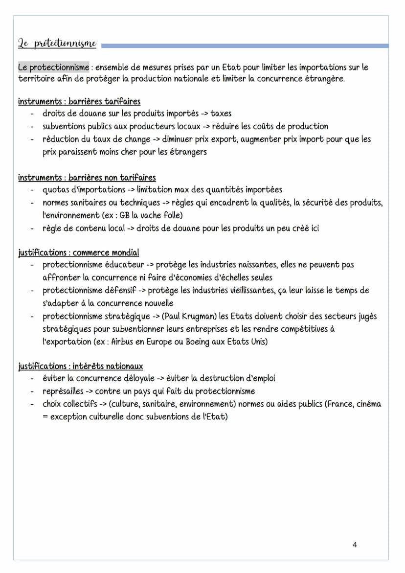 Chaouithe 3
Quels sont les fondement durennvecerietenactinal e evernetenactinallisation de la
production?
La théorie des avantages absolus (