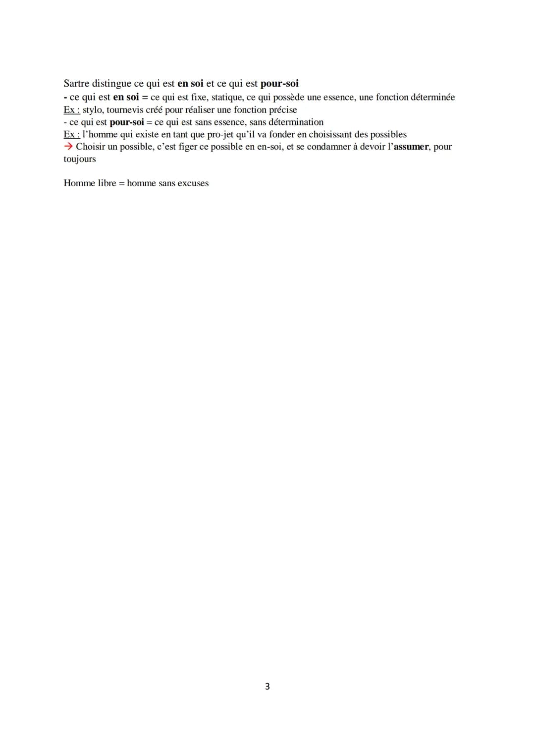 Liberté
Définition négative de la liberté :
Pour l'opinion commune être libre = ne rencontrer aucun obstacle, avoir aucune contrainte → on s