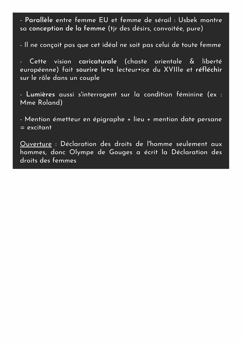 lettre 26
LES LETTRES PERSANES
1721-1758/ MONTESQUIEU / ROMAN ÉPISTOLAIRE & LITTÉRATURE D'IDÉES
INTRO Montesquieu (1689-1755)
- Philosophe d