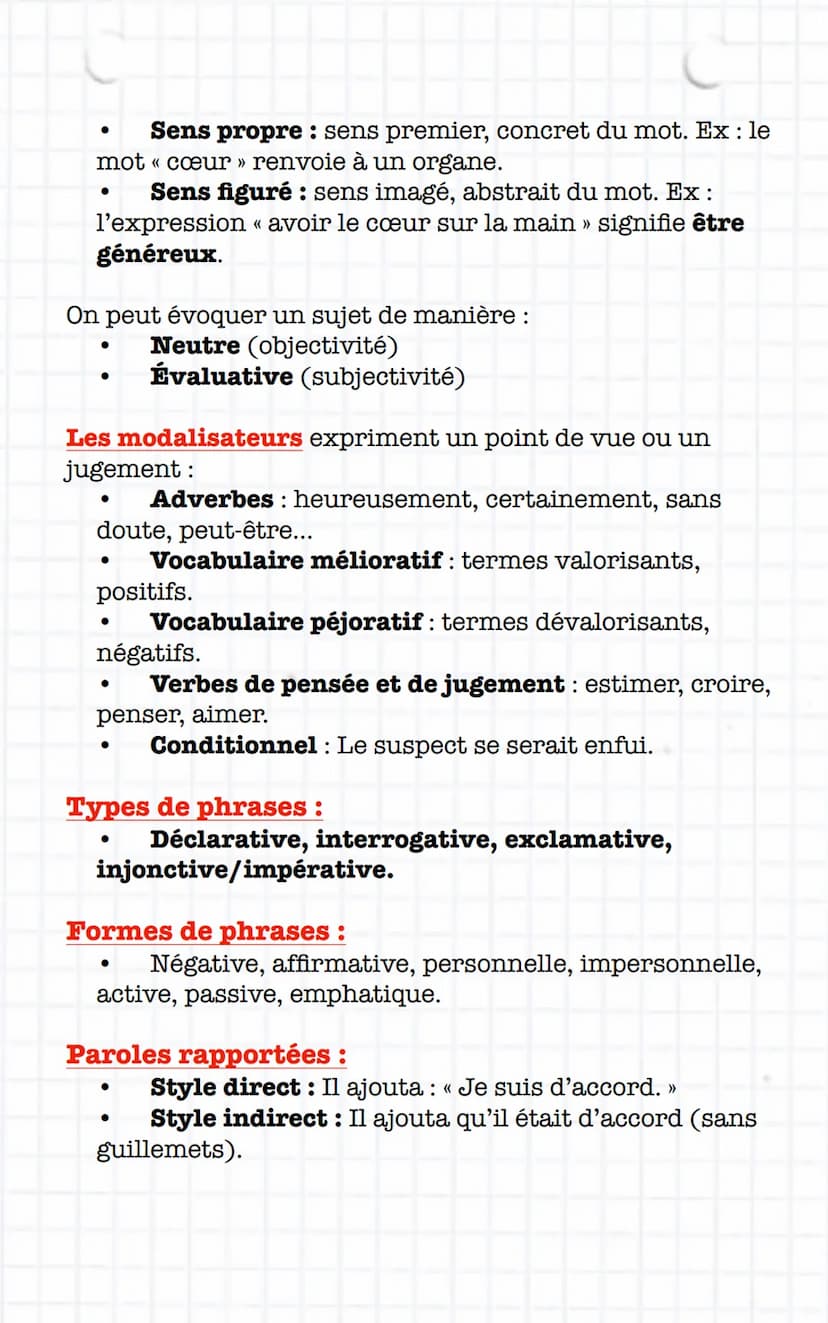MEMO BREVET
Français
• Le champ lexical d'un mot est l'ensemble des mots qui se
rapportent à un même thème.
Champ lexical du feu : brûler, a