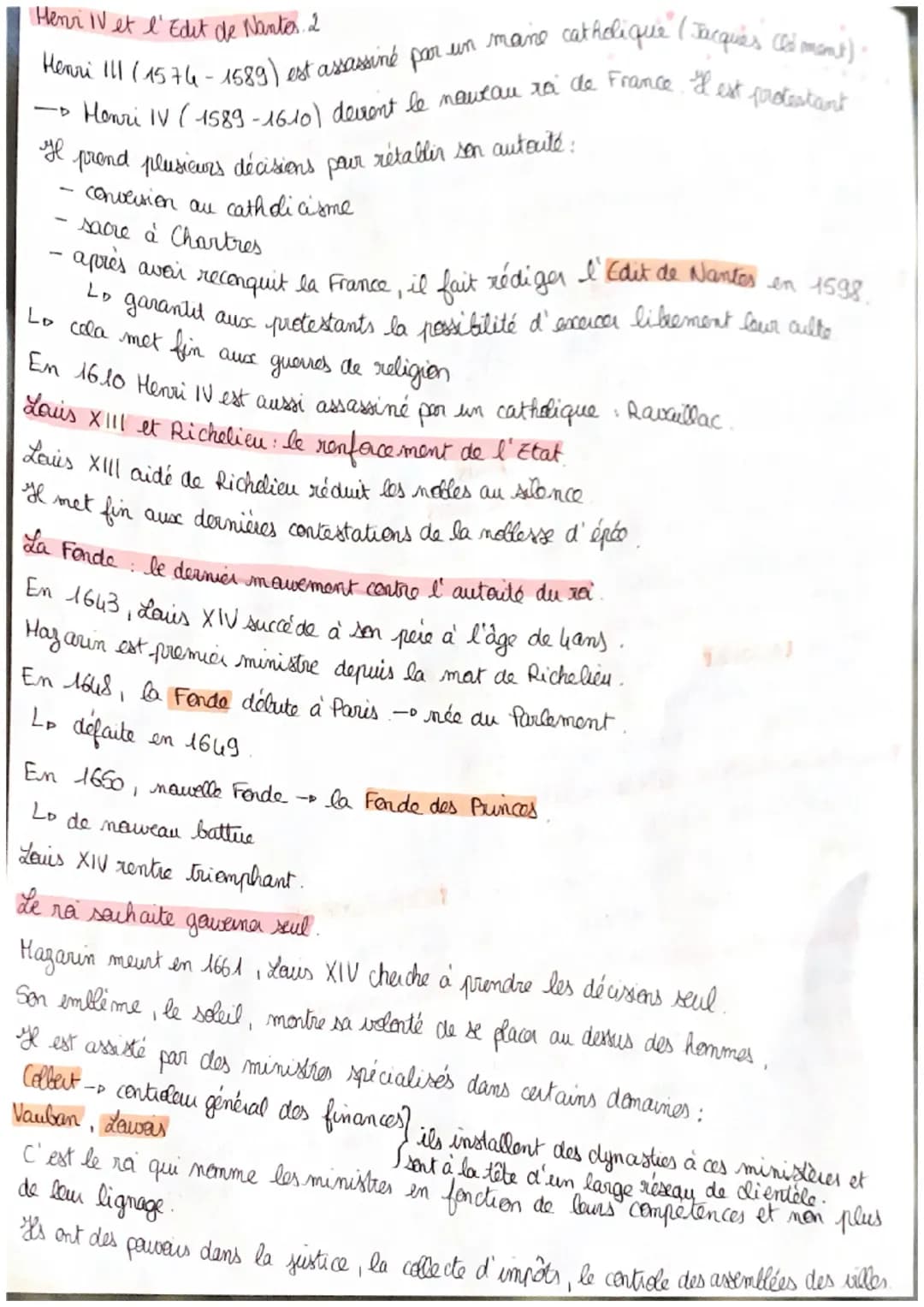 Histoire.
L'affirmation de l'Etat dans le royaume de France.
L'Etat se définit comme étant un territare qui possède une fiscalité commune
et