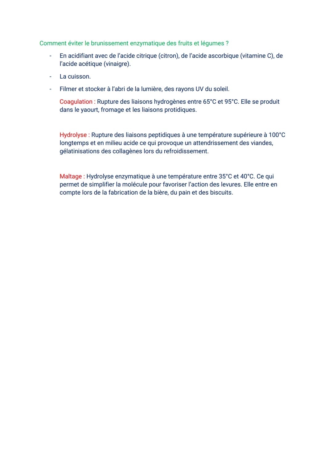 Phénomènes physico-chimiques en cuisine
I.
L'action de la chaleur
Il existe deux types de chaleur :
La chaleur sèche, sans eau (exemple: cui