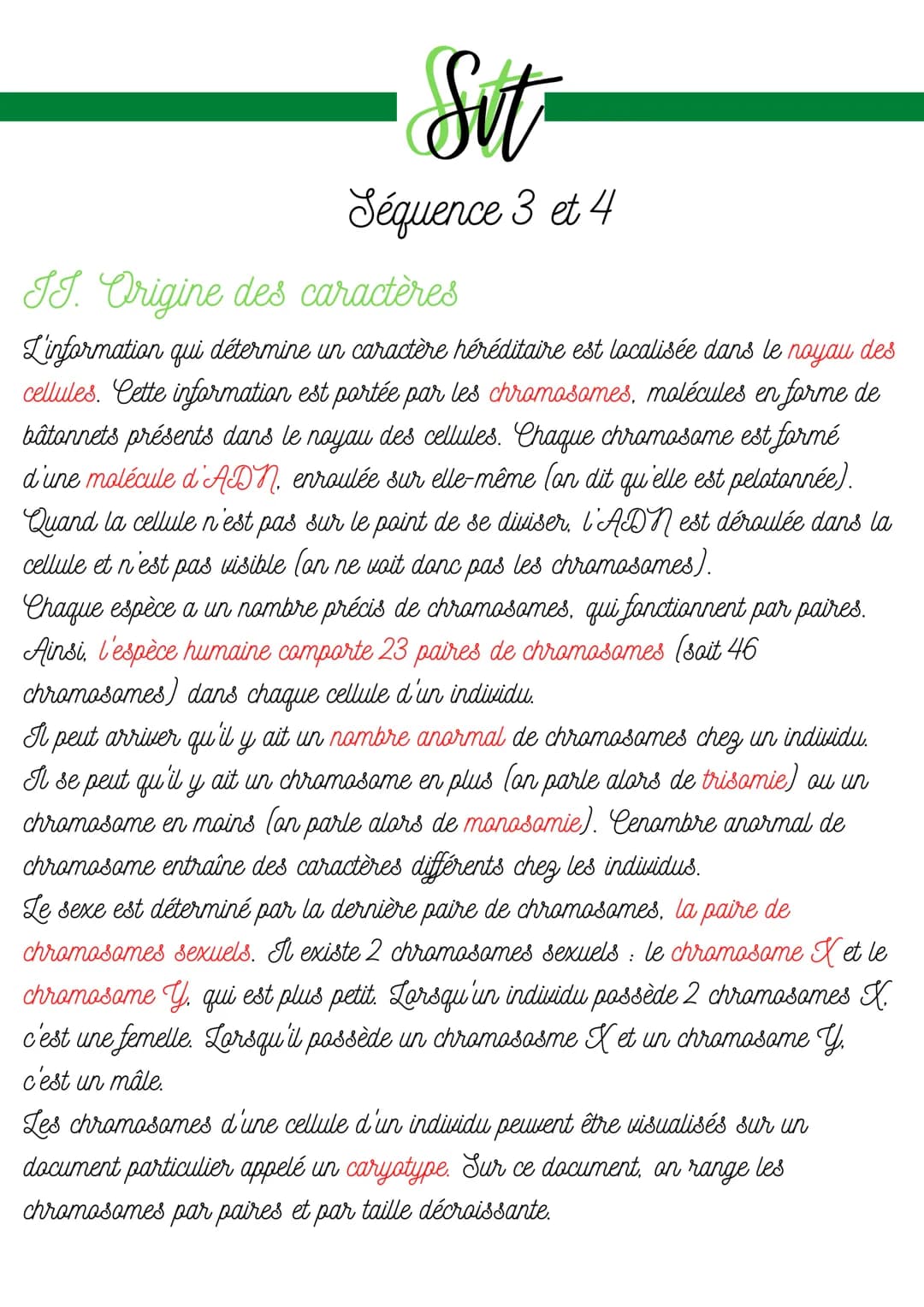 Sit
Séquence 3 et 4
Le fonctionnement
du cycle féminin
Un cycle dure en moyenne 28 jours chez la femme. Quand la durée du cycle
varie, c'est