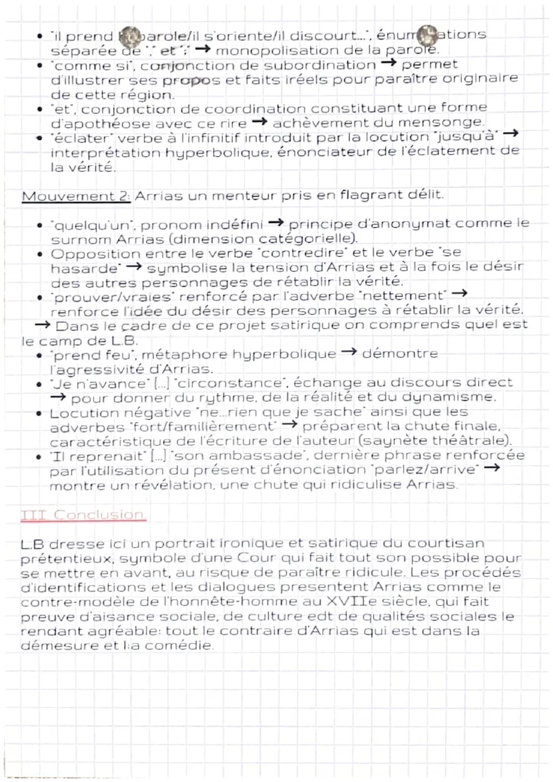 Tibt 1: Alarrias AS
Jean de La Bruyère. Les Caractères, 1688
I. Intro
Ce court texte est représentatif de l'esthétique de la Bruyère
ainsi q