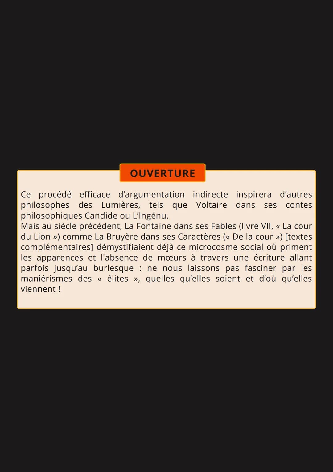 LES LETTRES PERSANES
MONTESQUIEU
INTRODUCTION
• AMORCE
Charles-Louis de Secondat, dit montesquieu,
est issu d'une riche famille de la nobles
