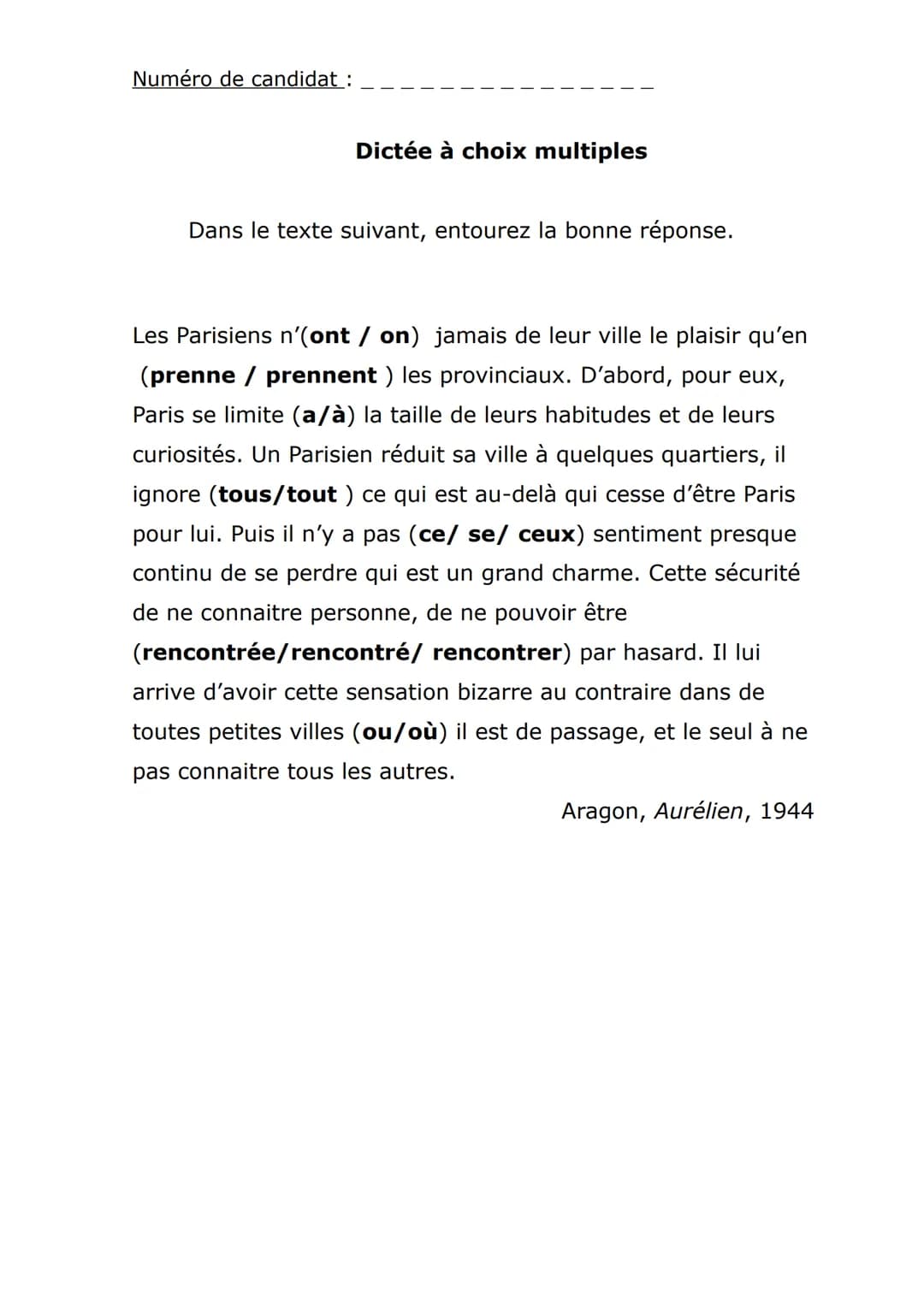 Brevet blanc de français
mars 2017 5
10
15
20
25
30
35
PREMIÈRE PARTIE
Document A
Les Villes
La Machine rôdait, inlassable¹. Le vent inclina