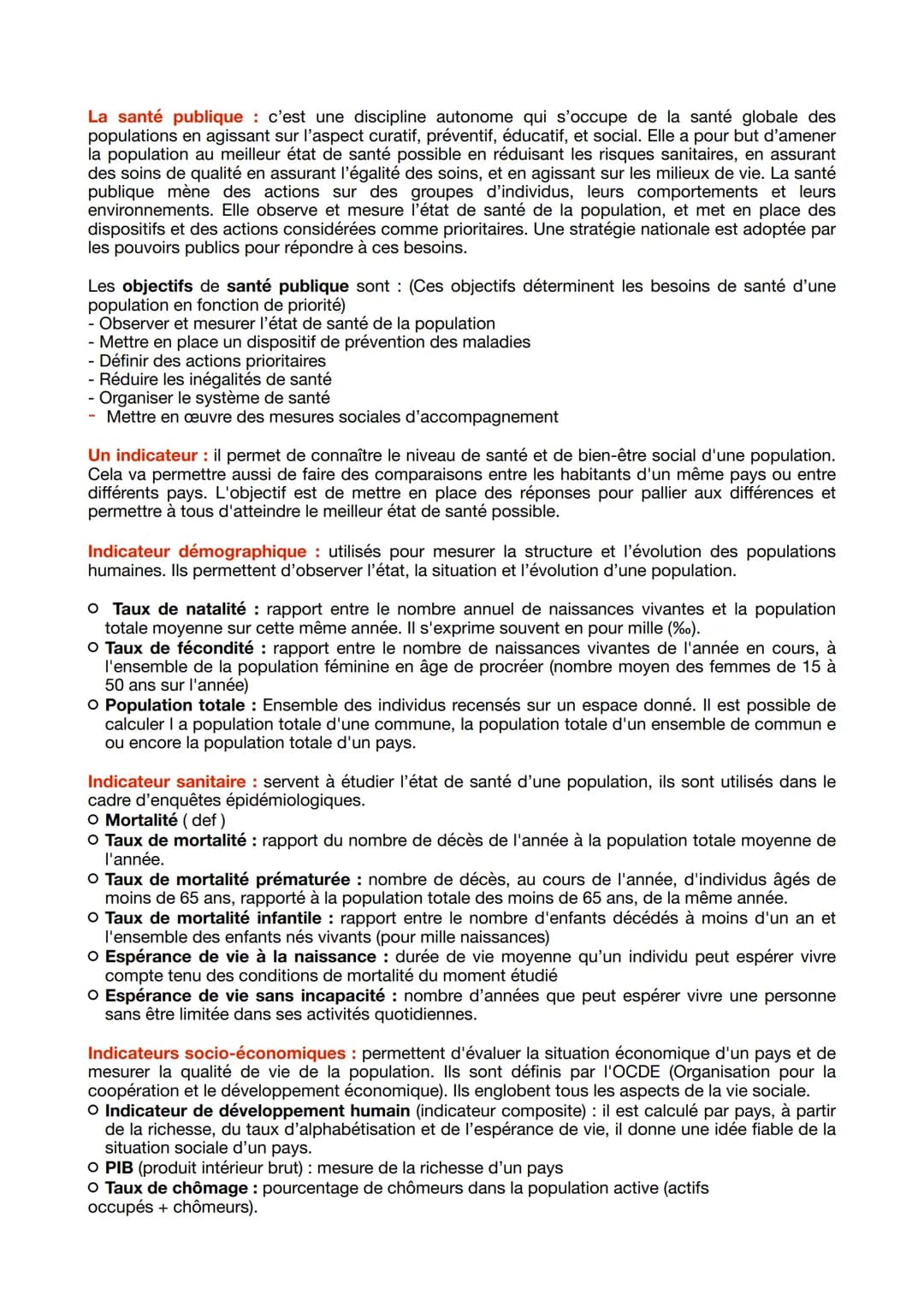 Programme: première + Terminale ST2S
Mot cle pole
sante
I. PREMIÈRE
MODULE 1: SANTÉ, BIEN ÊTRE ET COHÉSION SOCIAL
Santé : sa se définit comm
